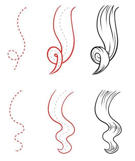 draw hair  draw fashion academy     draw hair
