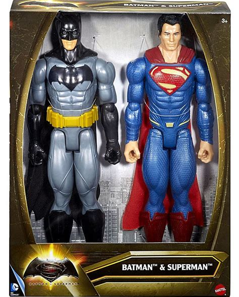 Dc Batman V Superman Dawn Of Justice Batman Superman 12 Deluxe Action