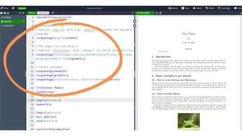 Simple Guide To Technical Writing With Latex In Overleaf The Bitwise