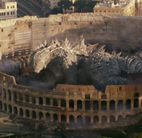 Why Was Godzilla In The Roman Colleseum Rmonsterverse