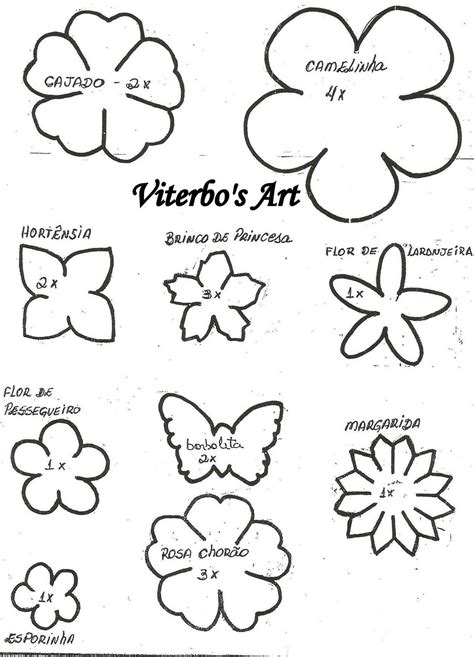 Dibujos de flores para imprimir y recortar - Imagui