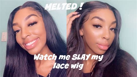 How I Install And Slay My Lace Frontal Wigs Beginner Friendly Youtube