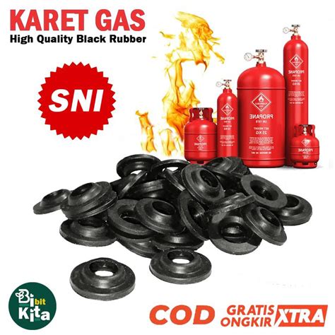 Jual Karet Regulator Kompor GAS Tabung LPG Klem Seal Selang Anti Bocor