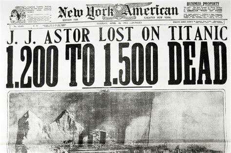 The Aftermath of the Titanic Disaster