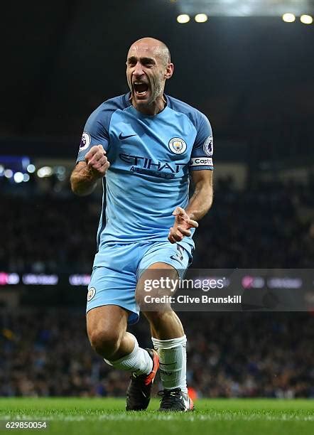 Pablo Zabaleta Manchester City Photos and Premium High Res Pictures ...