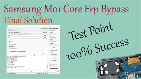 Samsung M Core M F Frp Bypass Test Point Umt Mtk Tool Latest