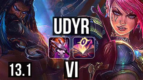 Udyr Vs Vi Jng 807 75 Winrate Legendary Euw Master 131