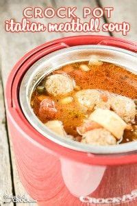 Crock Pot Italian Meatball Soup Recipes That Crock