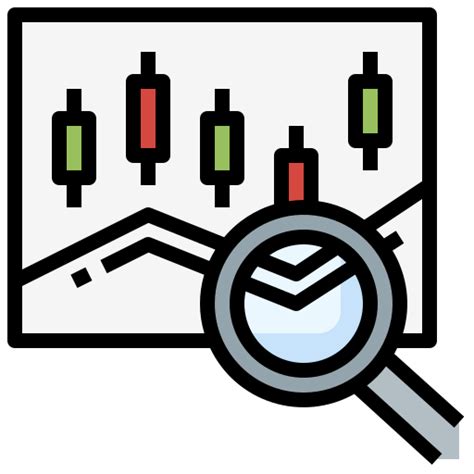 Analyze Surang Lineal Color Icon