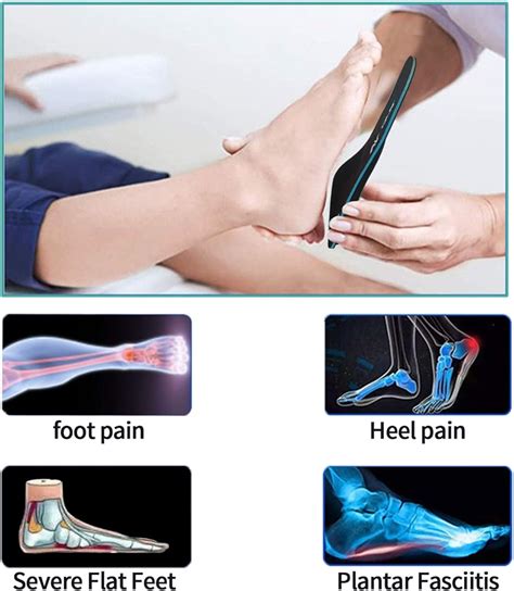 DACAT Plantar Fasciitis Arch Support Insoles Deep Heel Cup