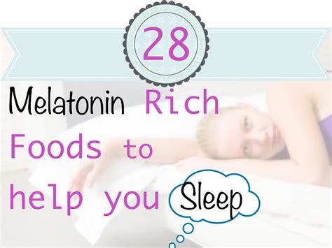 Melatonin-Rich Foods to Help You Sleep | HealDove