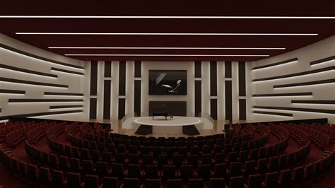 ArtStation - Contemporary Auditorium/Amphitheater