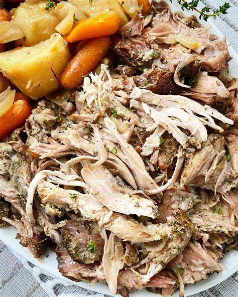 Crockpot Roast Pork - Fit Slow Cooker Queen