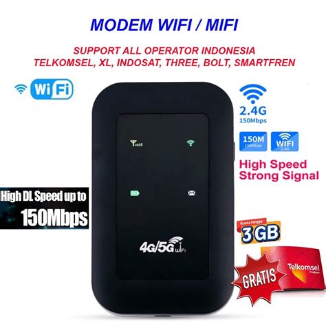 Jual Modem Wifi Modem Mifi 4G LTE 5G Unlock All Operator Shopee