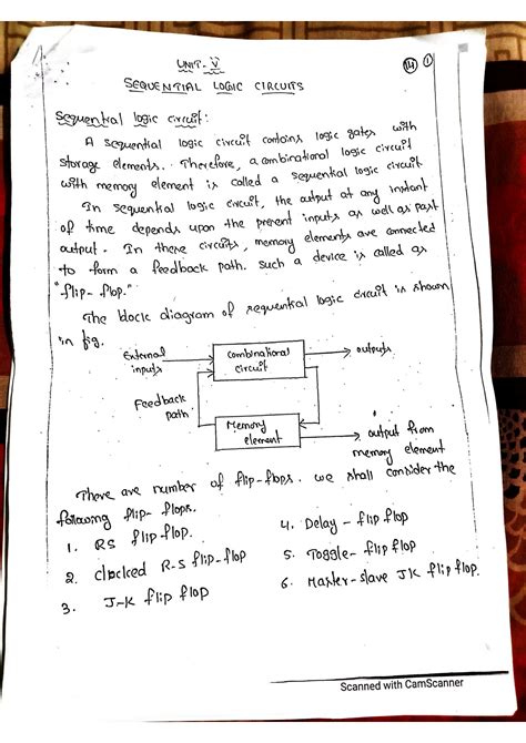 SOLUTION Physics Sequential Logic Circuits Notes Studypool