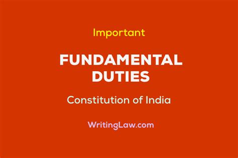 Fundamental Duties Explained Indian Constitution