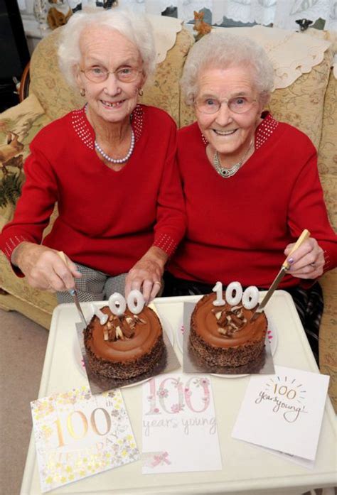 Twin Sisters Reveal Their Secret To A Long Life On Their 100th Birthday