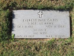 Everett Paul Gilpin Memorial Find A Grave