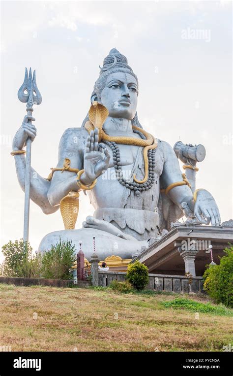 Murudeshwar Karnataka India January The Statue Of Great