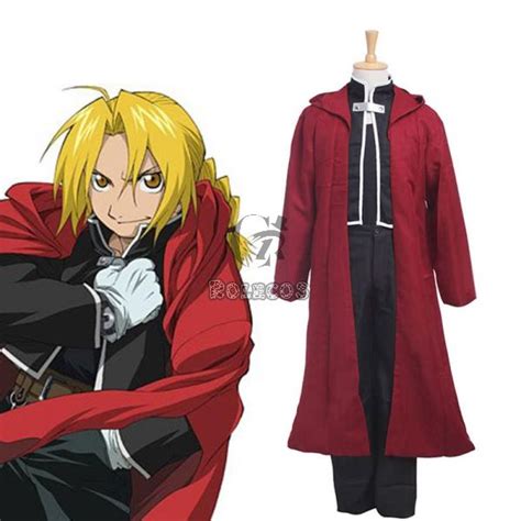 Anime Fullmetal Alchemist Edward Elric Cosplay Costume Generation One