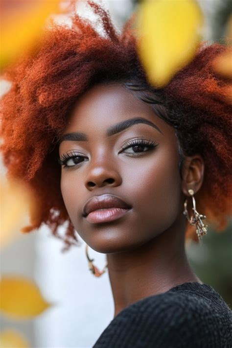 Jaw Dropping Fall Hair Colors For Women With Dark Skin Tones