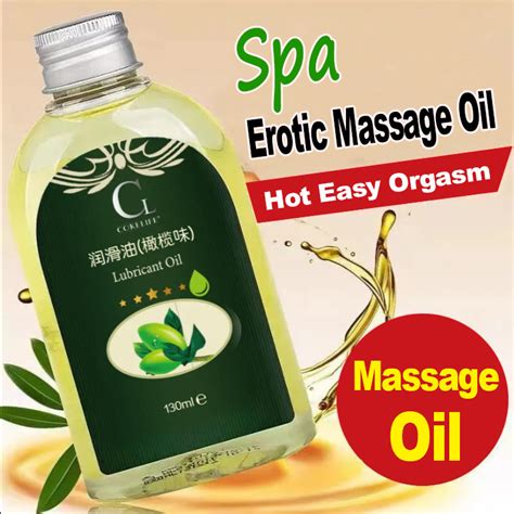 Hot Oil Sensual Olive Oil Whole Body Private Parts Push Oil Lubricant Couple Flirting Lickable