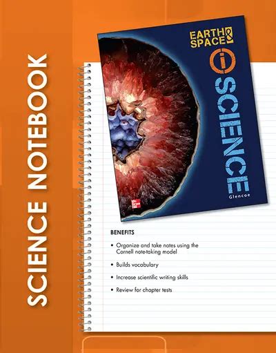 Glencoe Earth And Space Iscience Grade 6 Science Notebook Student Edition