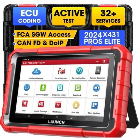 LAUNCH X431 PROS Elite Outil De Diagnostic Auto Avec CANFD DOIP