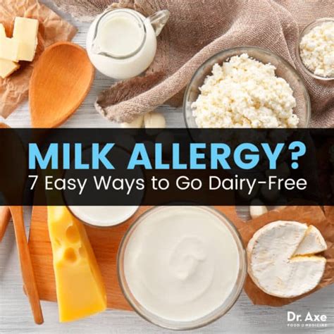 Milk Allergy + 7 Easy & Natural Ways to Manage It - Dr. Axe