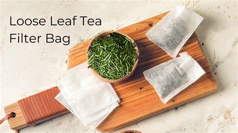 Loose Leaf Tea Filters Easy To Use Disposable Tea Filter Bags