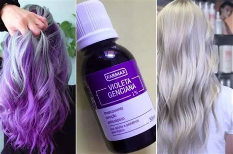 Como Tirar Violeta Genciana Do Cabelo