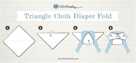 10 Easy Flat Diaper Folds That Anyone Can Do Baby Tooshy