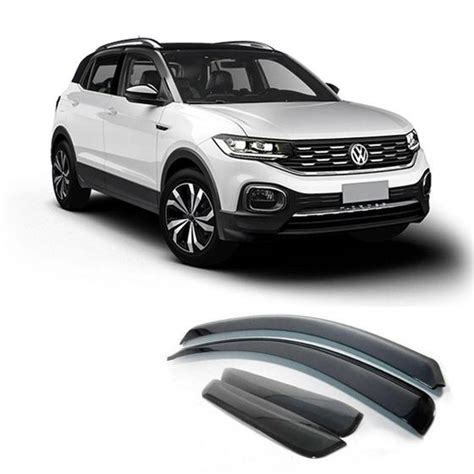 Calha De Chuva Volkswagen T Cross 2019 A 2021 4 Portas TG Poli Defletor