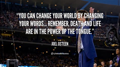 Joel Osteen Quotes On Change Quotesgram