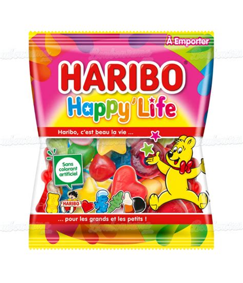 Tous les Bonbons Haribo en Sachet de 100 120gr à Prix Grossiste