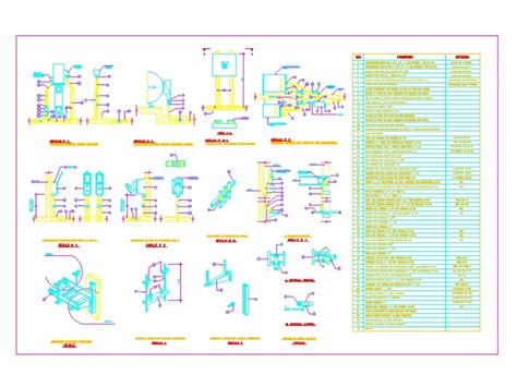 Detalles eléctricos en AutoCAD Descargar CAD gratis 257 96 KB