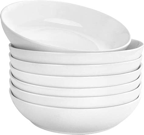 Amazon Deecoo Pack Porcelain Pasta Bowls Ceramic Large