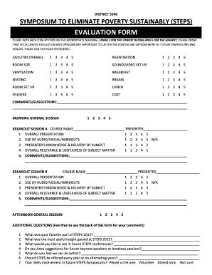 Fillable Online rotarystepsonpoverty EVALUATIONFORM - brotarystepsonpovertybborgb Fax Email ...