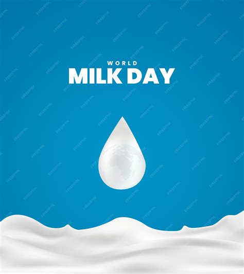 Premium Vector | World milk day milk day creative design milk day ...