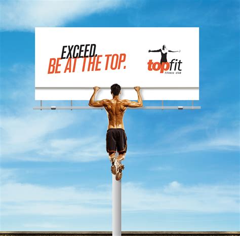 Topfit Fitness Club Outdoor Advert By Martpet: Pull-up | Ads of the World™