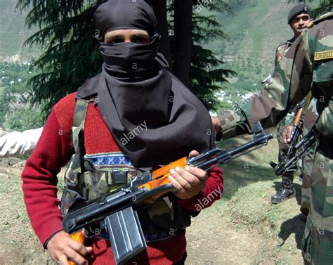 terrorist surrender  modified akm  indian army   surrender