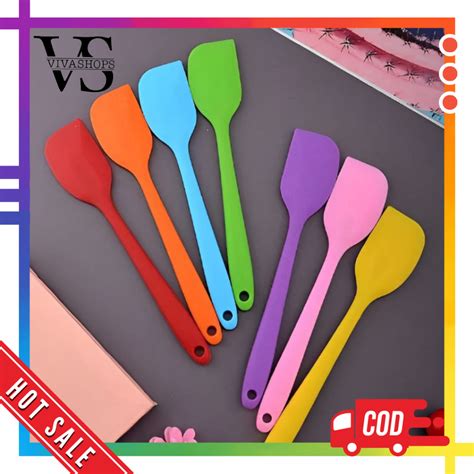 Jual Spatula Silikon Sodet Tahan Panas Food Grade Ukuran Large Cm