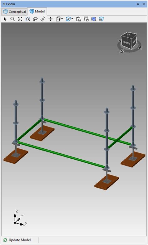 Making A Scaffold With Sloped Deck Ramp