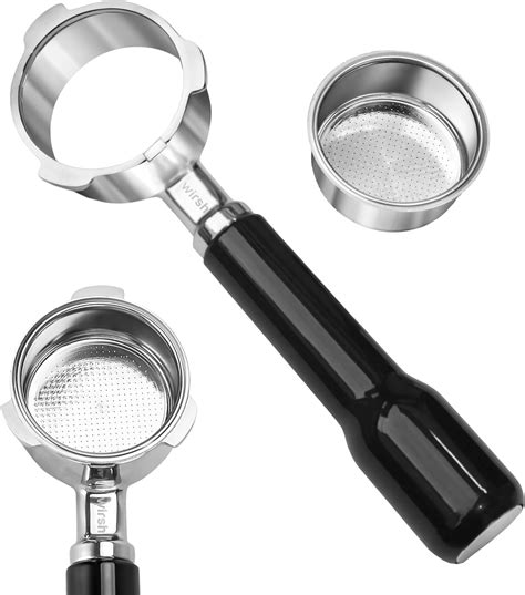 Mm Bottomless Portafilter Wirsh Ears Full Stainless Steel