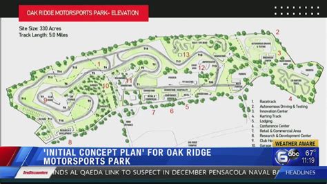 Initial Concept Plan Shared For Oak Ridge Motorsports Park Youtube