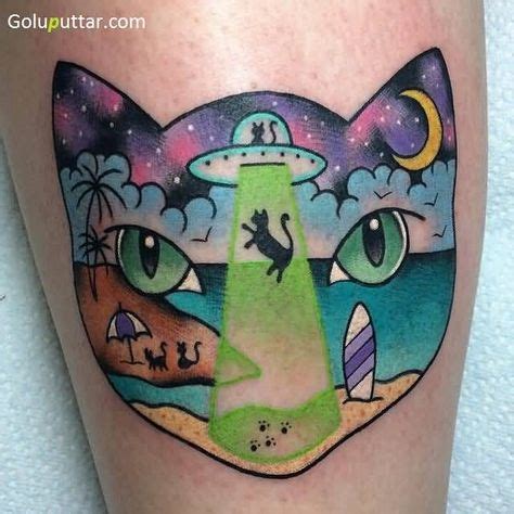 47 Creepy Cat Tattoos ideas | creepy cat, tattoos, cat tattoo