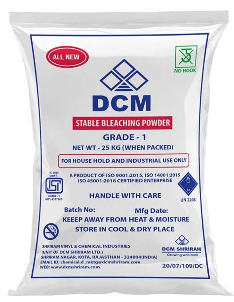 Dcm Shriram Bleaching Powder At Kg Dcm Stable Bleaching Powder