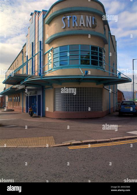 Strand cinema, Hollywood Road, Belfast, Northern Ireland Stock Photo ...