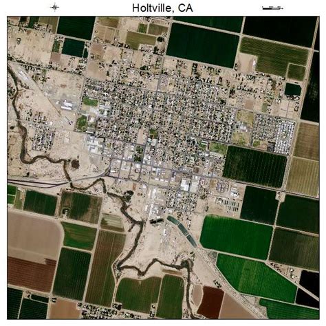 Aerial Photography Map of Holtville, CA California