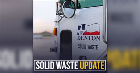 Storm Aftermath Disrupts Solid Waste And Recycling Services In Denton